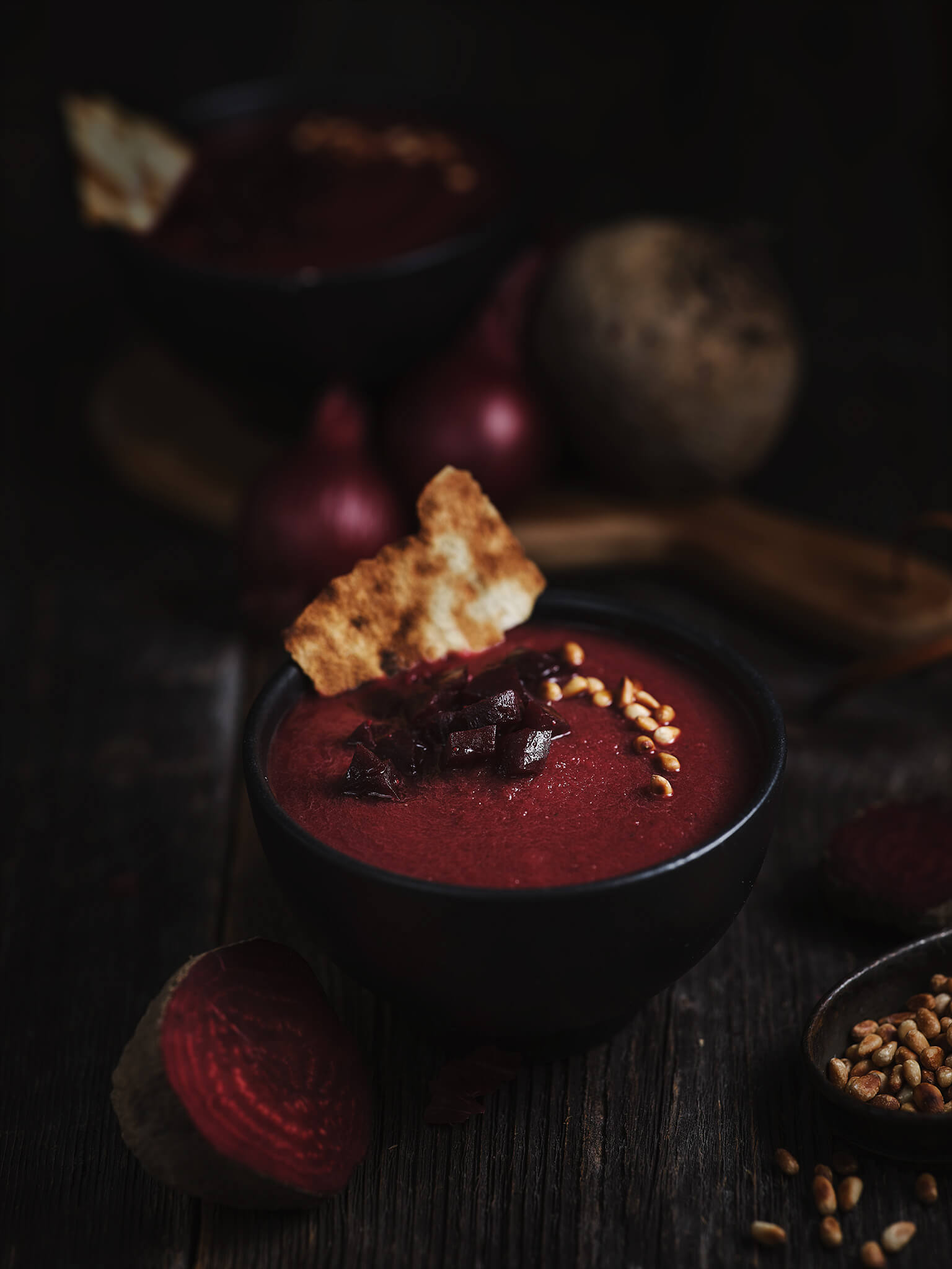 Rote Rüben Suppe - Rezepte von Honig &amp; Speck