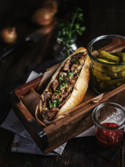 Philly Cheese Steak Sandwich