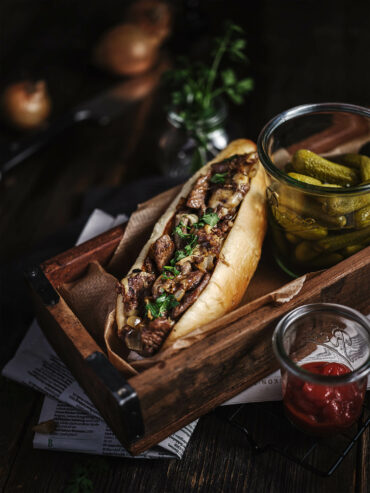 Philly Cheese Steak Sandwich