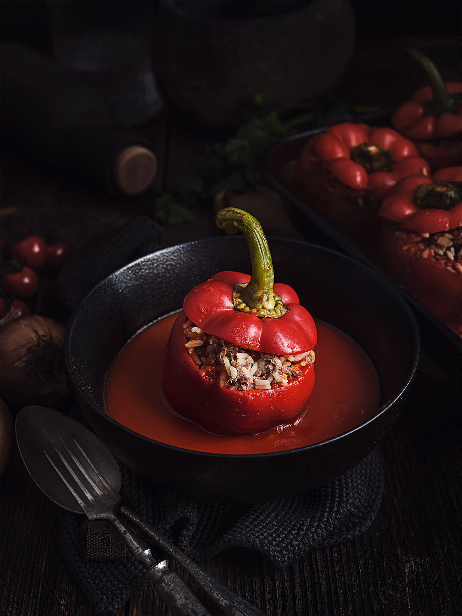 Gefüllte Paprika à la Mama - Rezepte von Honig &amp; Speck