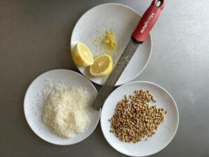 Zitronen Basilikum Pasta
